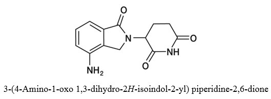Lenalidomide Structural Formula
