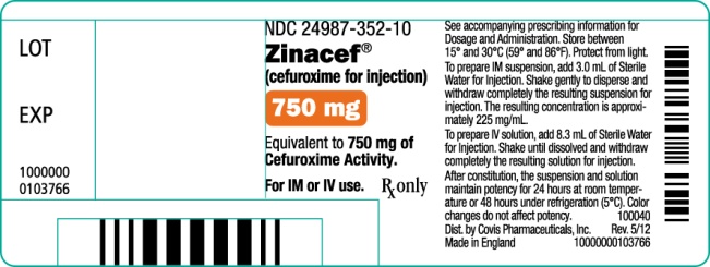 750 mg Vial Label