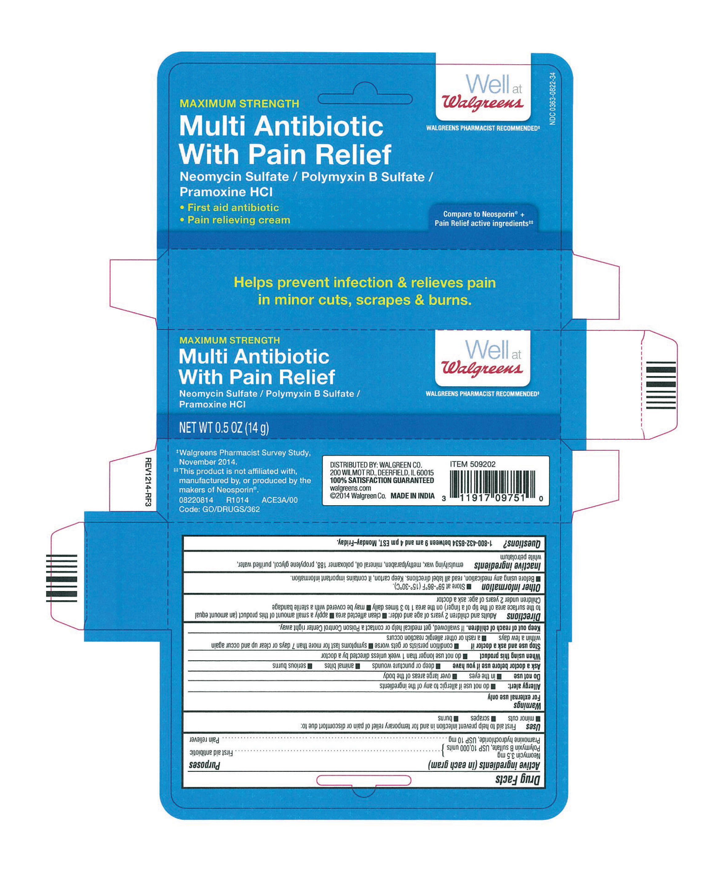 Multi Antibiotic with Pain Relief