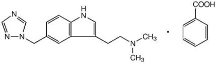 rizatriptan benzoate structural formula