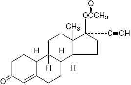 Ethinyl Estradiol structural formula