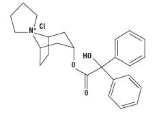 structural formula of trospium chloride