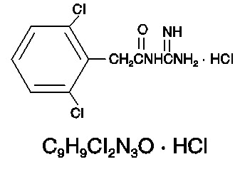 Guanfacine hydrochloride chemical structure