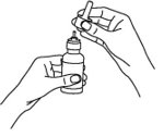 Figure J: Place the Spray Pump Unit Back on the Bottle