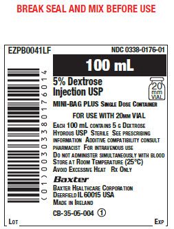 Representative container label 0338-0176-01