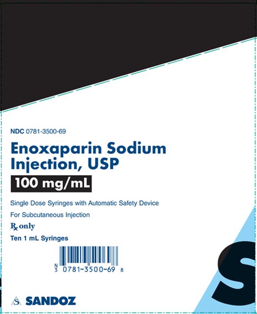 Enoxaparin Sodium 100 mg per mL Syringe Carton