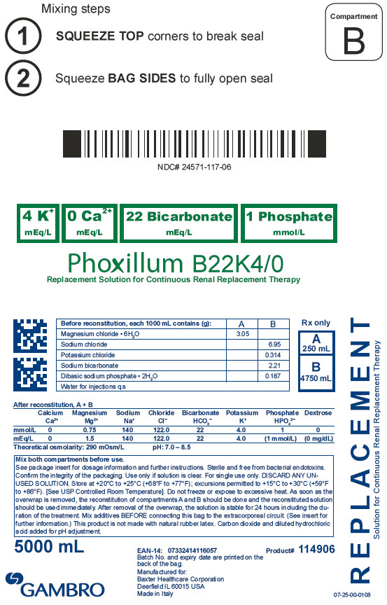 Phoxillum Representative Container Label B22K4/0