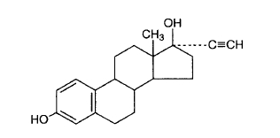 Chem Structure Ethyinyl Estradiol