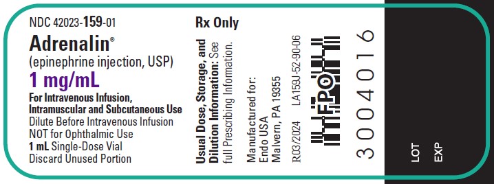 1 mL vial label