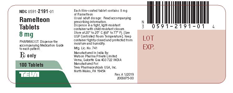 Label 8 mg, 100