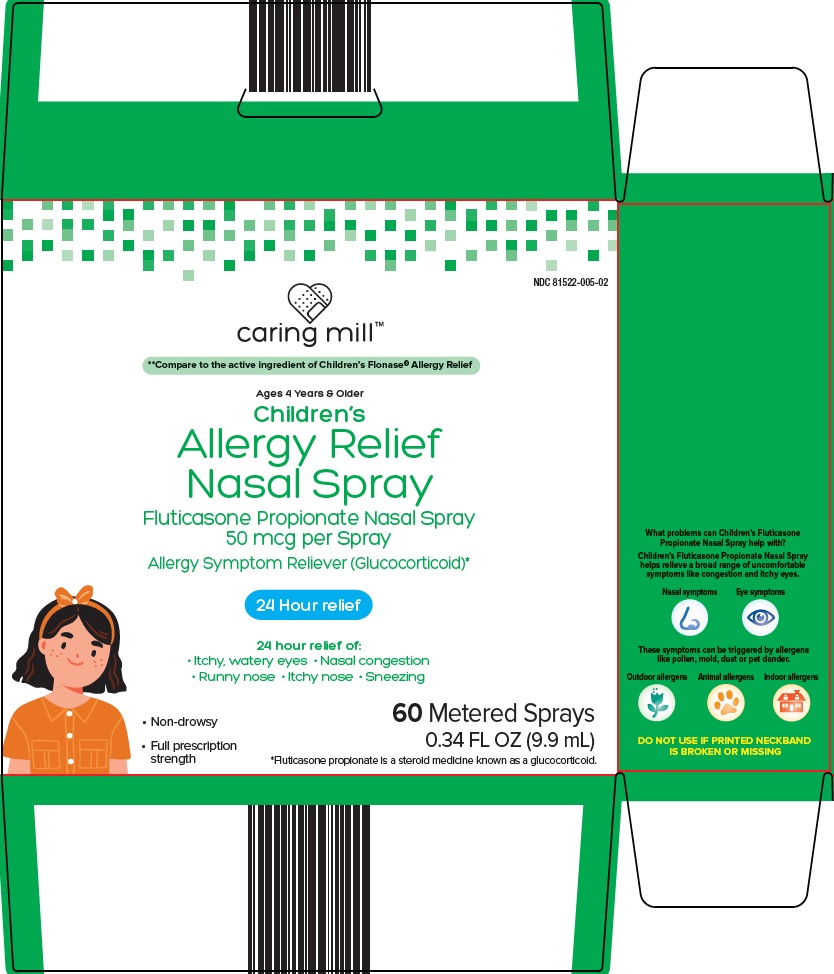 childrens allergy relief nasal spray image 1