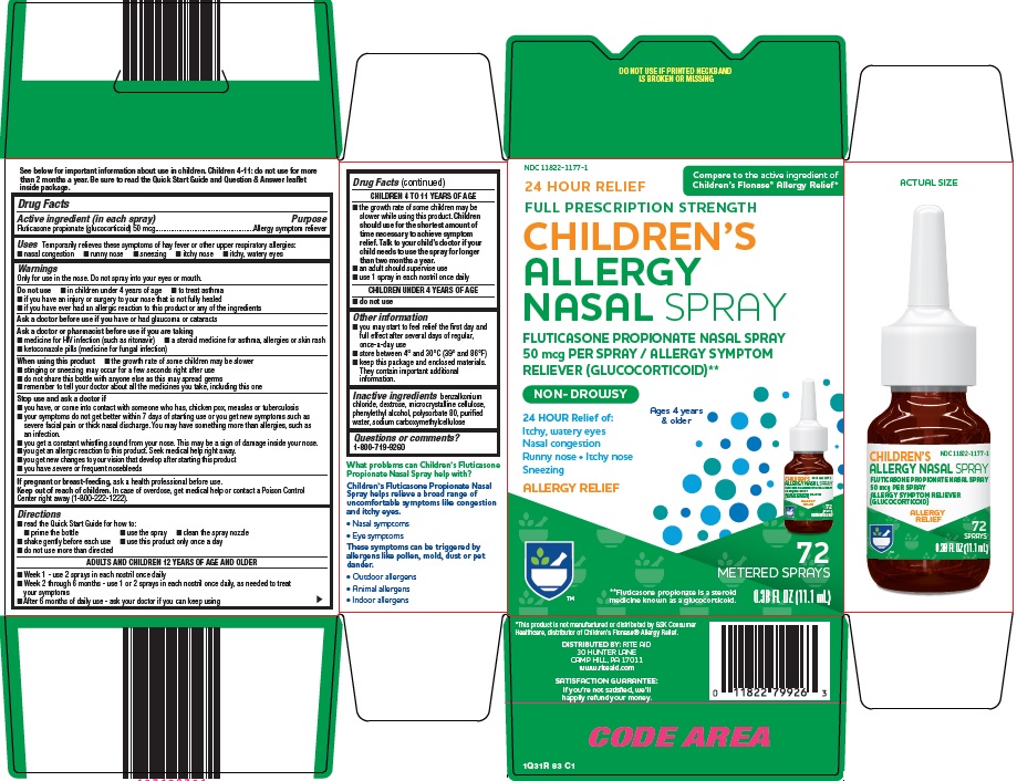 childrens allergy nasal spray image