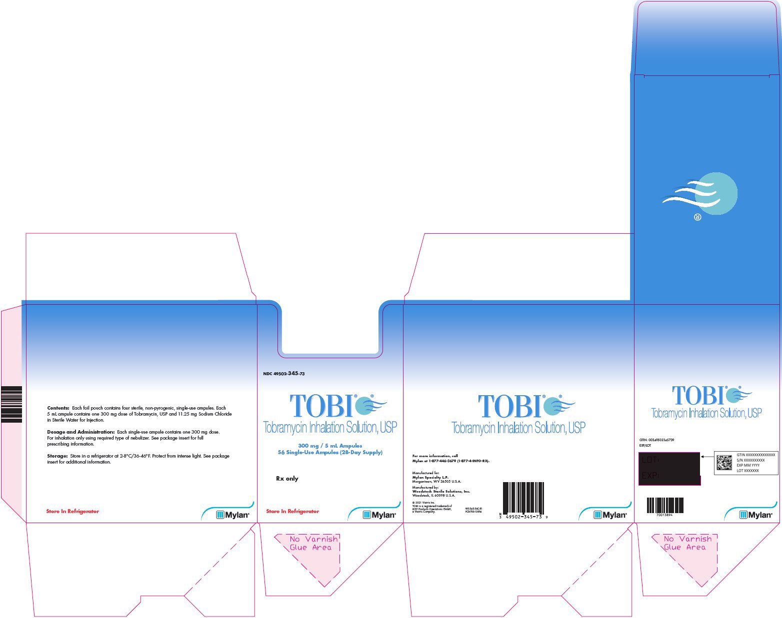 Tobramycin Inhalation Solution Carton Label