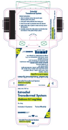 Estradiol 0.1 mg/day label