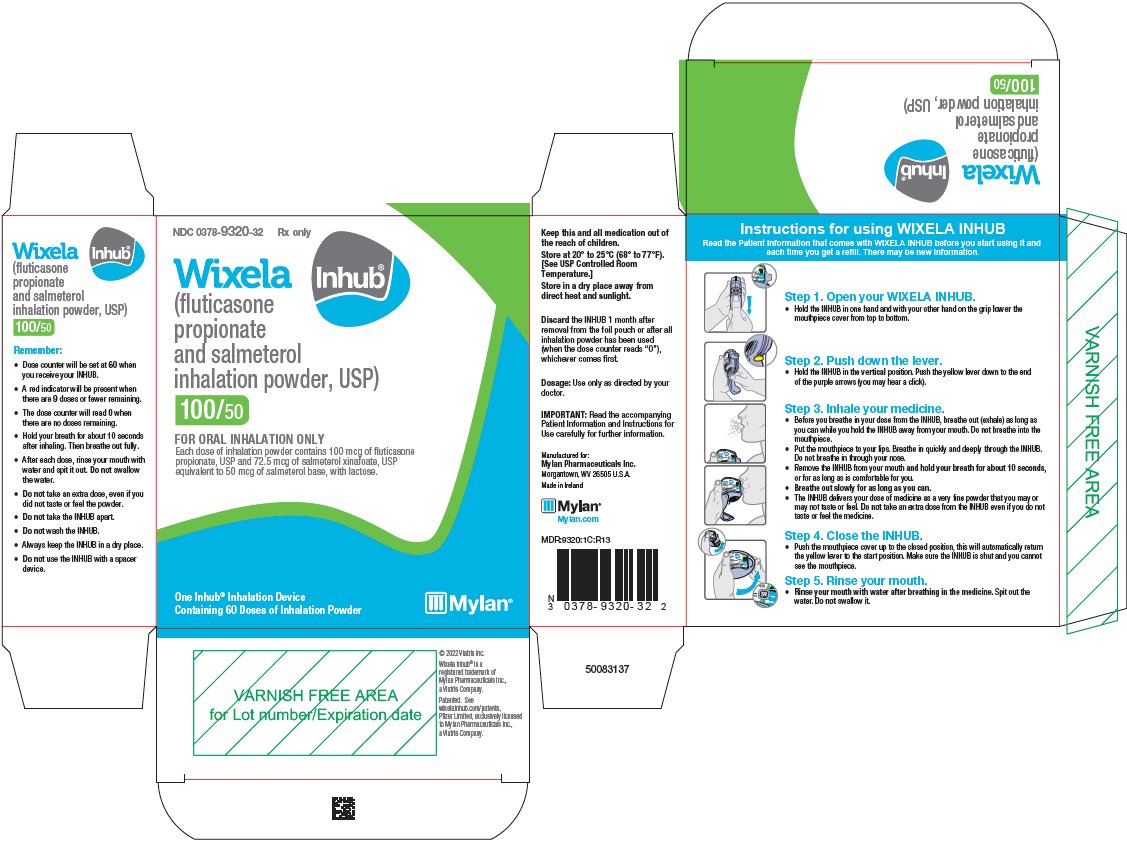Wixela Inhalation 100/50 Carton Label