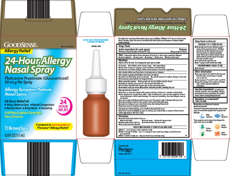 24 hour allergy nasal spray image