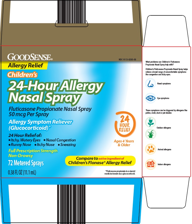 childrens 24 hour allergy nasal spray image 1