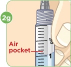 check for air pockets