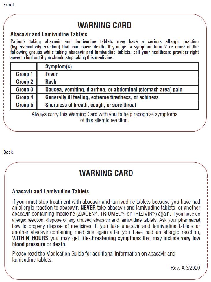 warning card image (front and back)