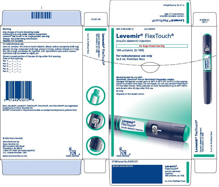 Image of Levemir FlexTouch carton.