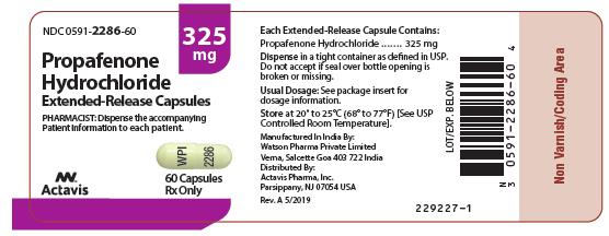 Propafenone 325 mg