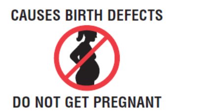 Pregnancy Warning Image