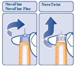 Figure R: Remove the needle.