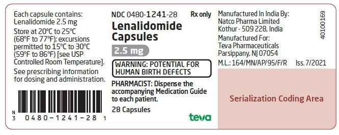 Label 2.5 mg