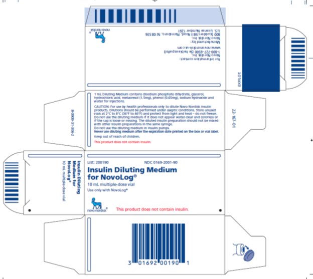 Insulin Diluting Medium Carton - 8-0909-31-306-2