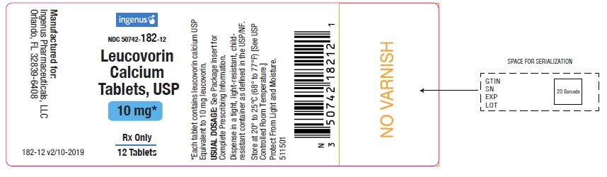10 mg 12's Label