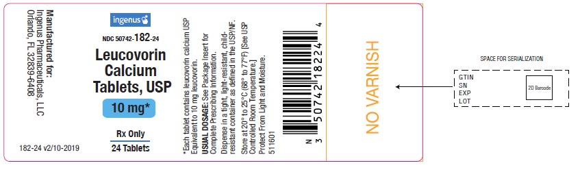 10 mg 24's Label