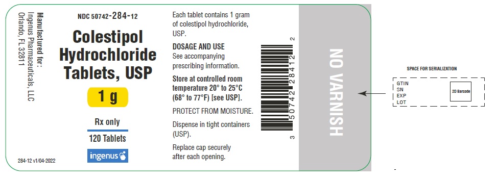 PRINCIPAL DISPLAY PANEL - 1 g Tablet Bottle Label