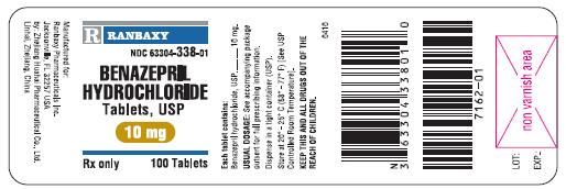 Bottle Label 10 mg 100's
