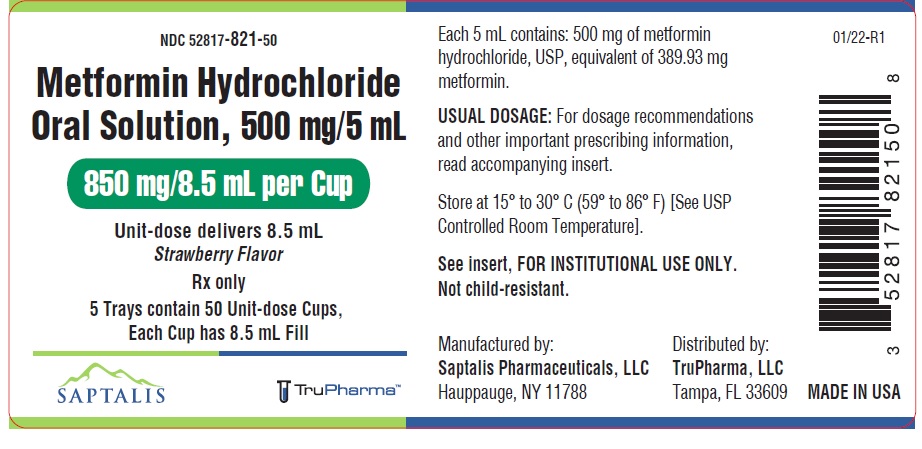 850 mg/8.5 mL Box label