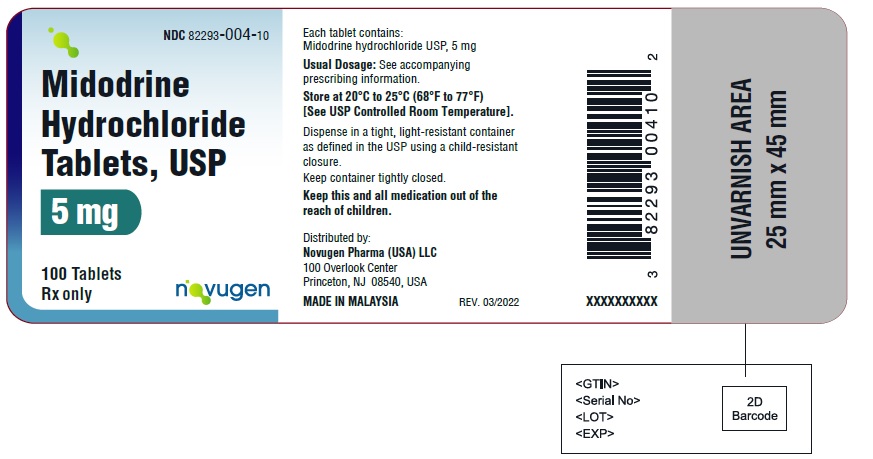 Mido-Hydro-Tab-USP-SPL-Container-Label-100-Counts-5mg