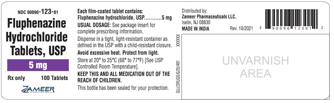 Fluphenazine Hydrochloride Tablets, USP 5 mg