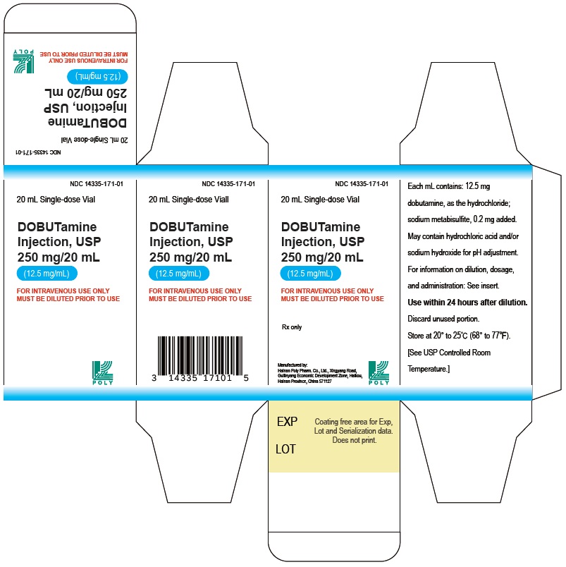 Carton label for 250 mg per 20 mL