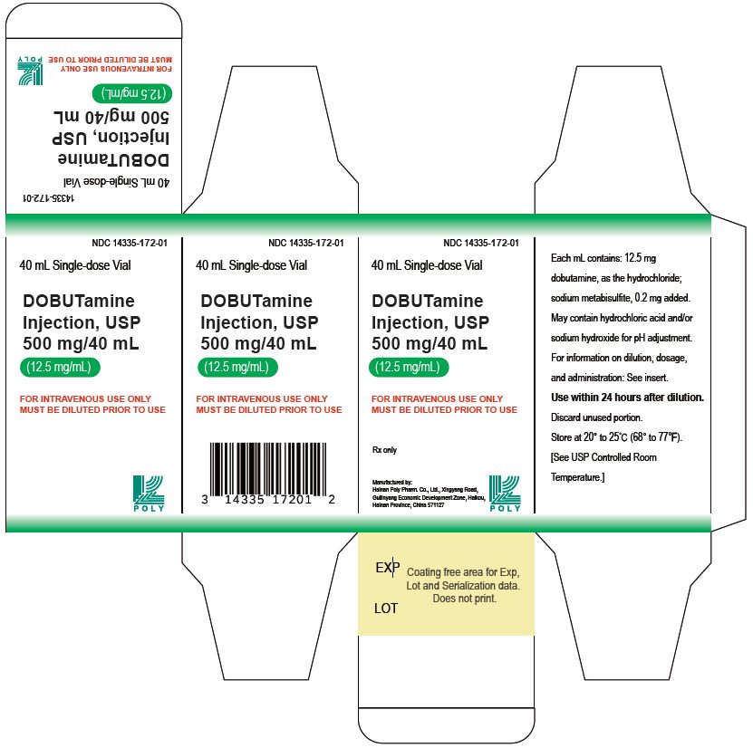 Carton label for 500 mg per 40 mL