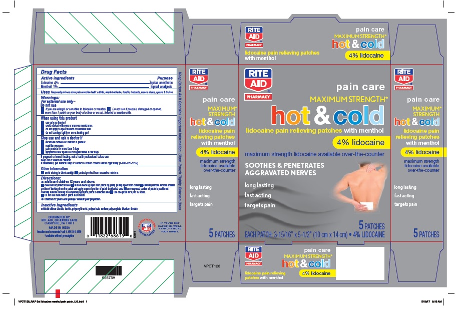 Hot And Cold Lidocaine With Menthol Patch Pain Relief | Lidocaine And Menthol Patch Breastfeeding