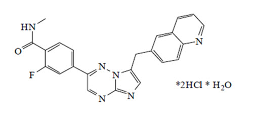capmatinib structural formula