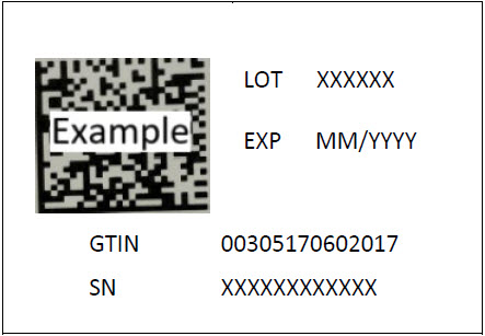 2 mL Serialization Label