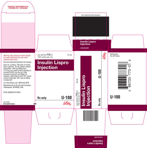 PACKAGE CARTON – Insulin Lispro 10 mL vial 1ct
