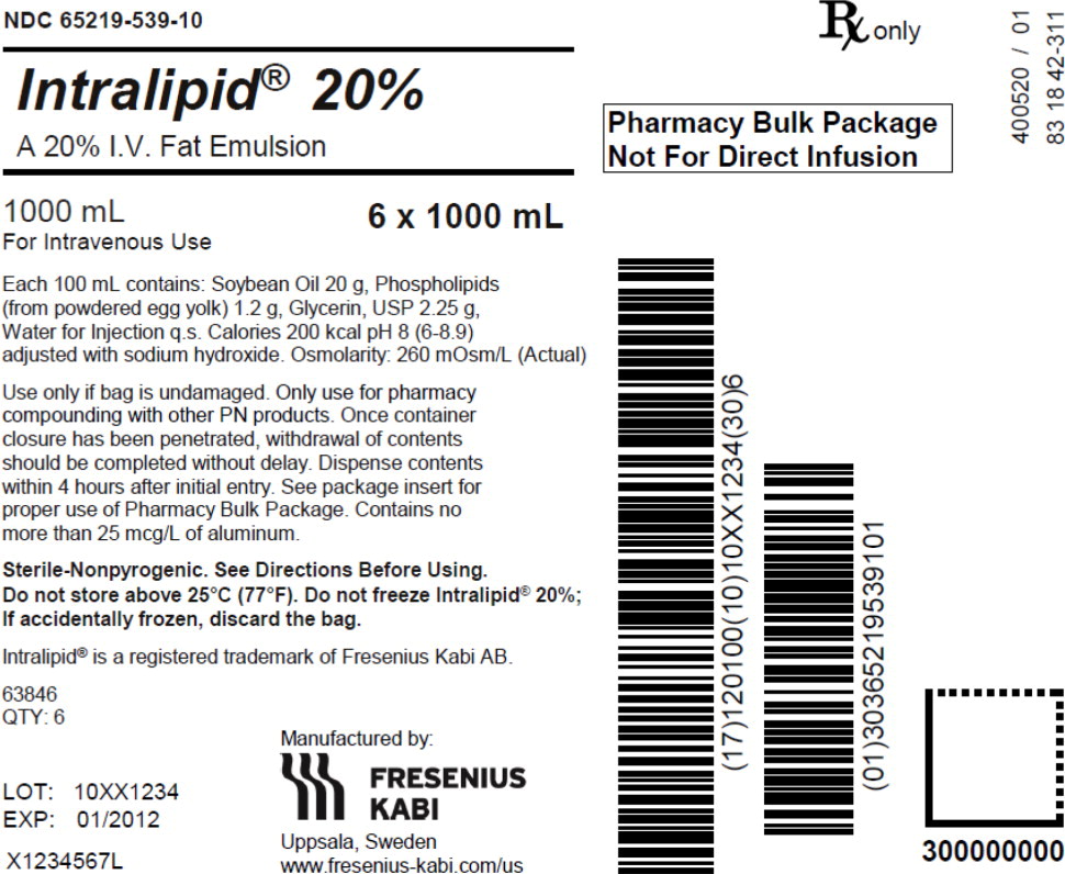 PACKAGE LABEL – PRINCIPAL DISPLAY – Intralipid 1000 mL Shipper Label

