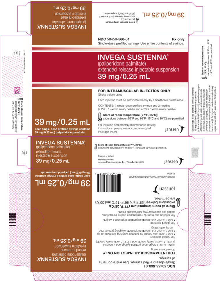 PRINCIPAL DISPLAY PANEL - 39 mg Syringe Kit