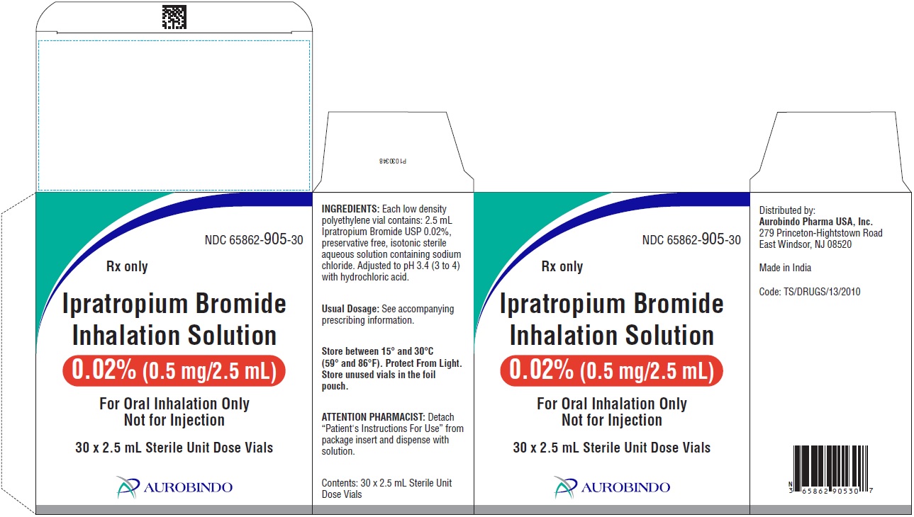 PACKAGE LABEL-PRINCIPAL DISPLAY PANEL - 0.02% (0.5 mg/2.5 mL) - Container-Carton (30 Vials)