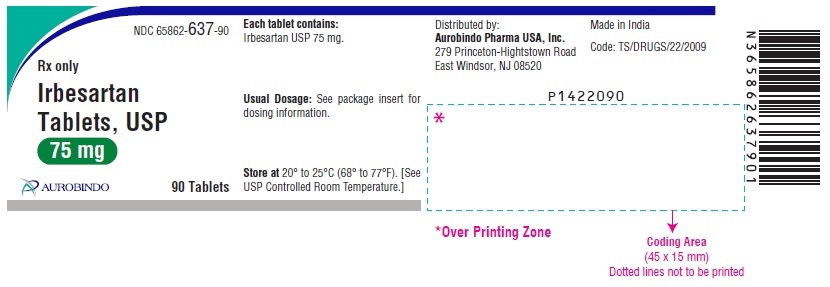 PACKAGE LABEL-PRINCIPAL DISPLAY PANEL - 75 mg (90 Tablet Bottle)