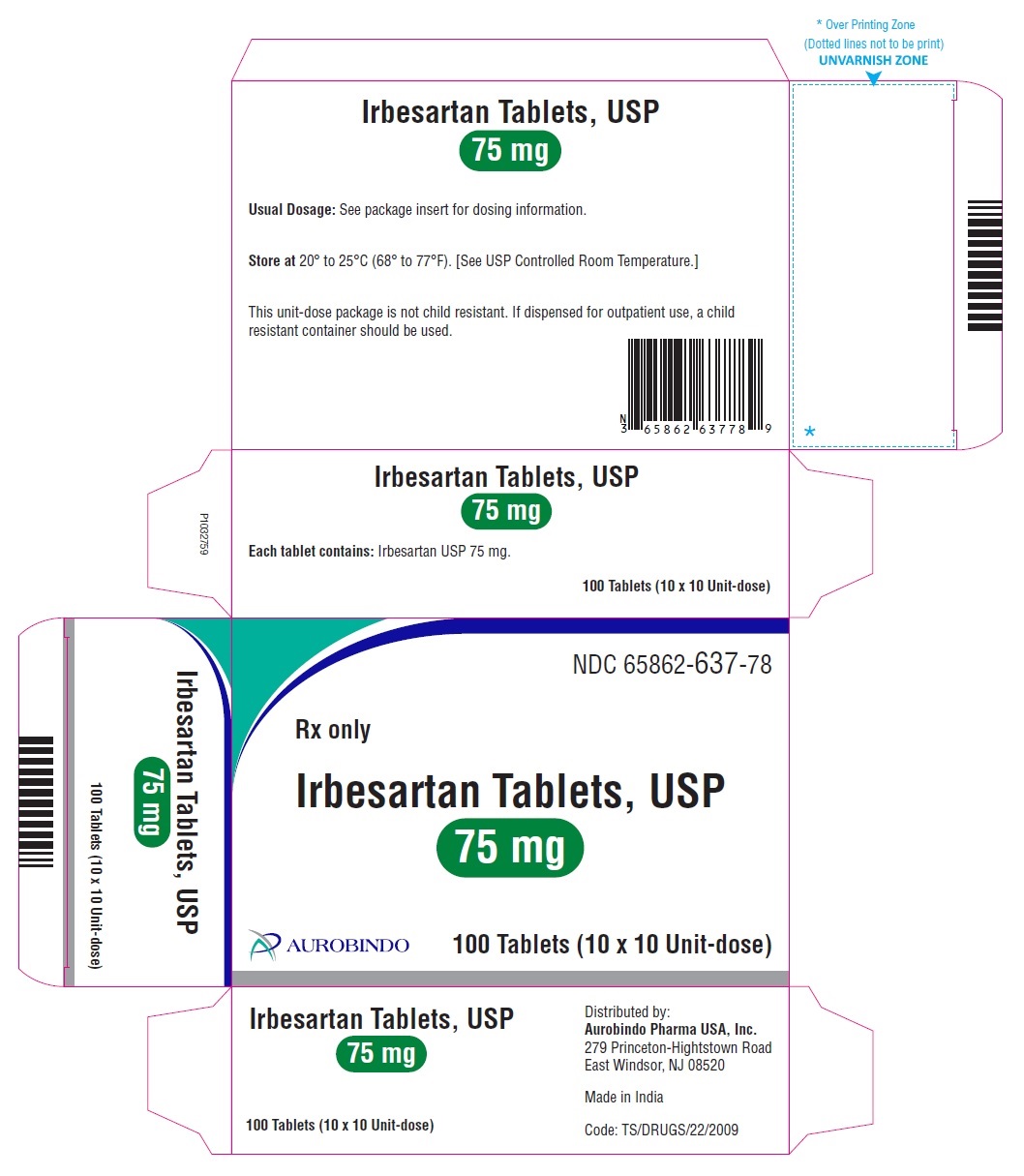 PACKAGE LABEL-PRINCIPAL DISPLAY PANEL -75 mg Blister Carton (10 x 10 Unit-dose)