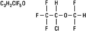 structural formula isoflurane