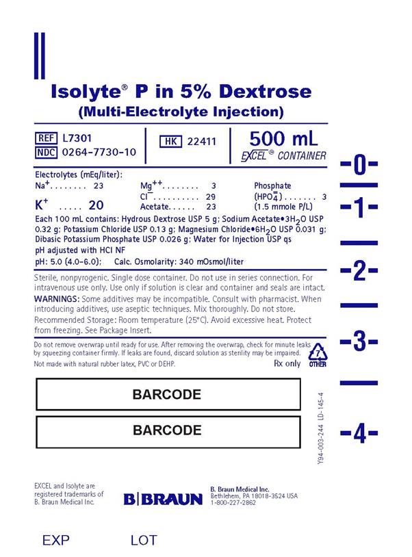 500 mL container label L7301
