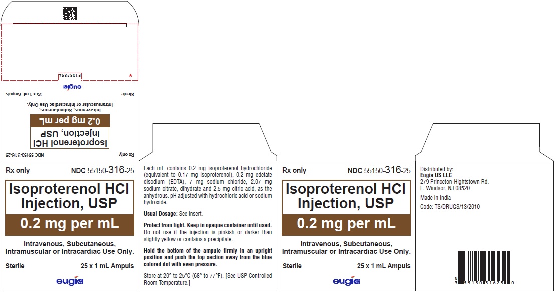 PACKAGE LABEL-PRINCIPAL DISPLAY PANEL – 0.2 mg per mL - 1 mL Container-Carton [25 Ampules]